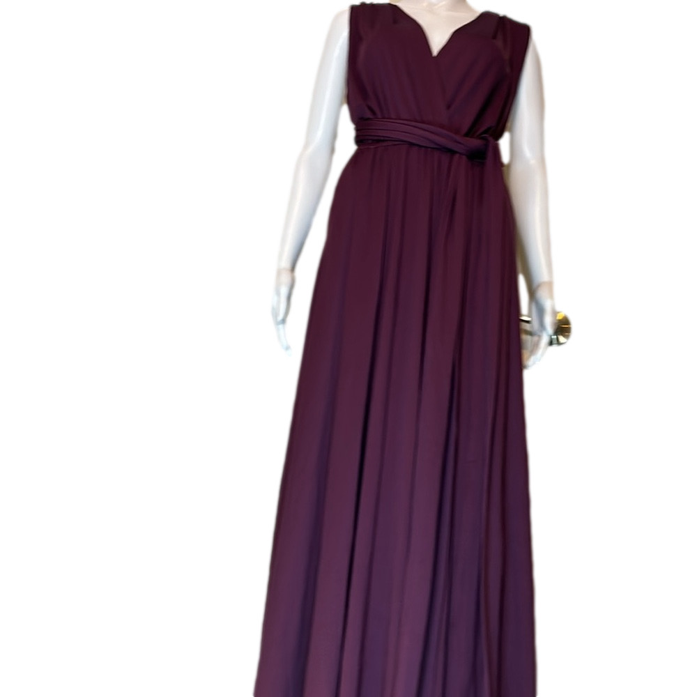 Choies Women’s backless endless wrap dress L NWT